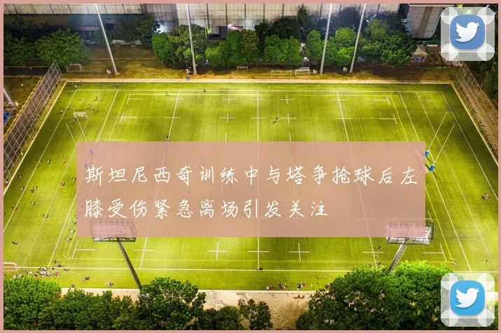 斯坦尼西奇训练中与塔争抢球后左膝受伤紧急离场引发关注